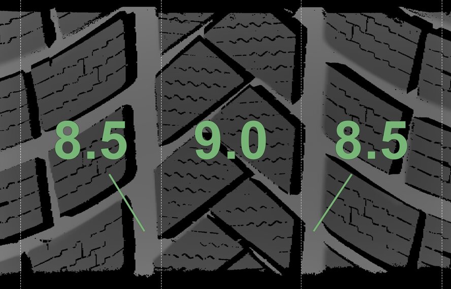 Mini Mini F65 / F66 One / Cooper / Cooper D / Cooper S 958 18 inch rims Vredestein Winter tires New Original