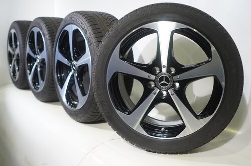 Mercedes Mercedes C-Class W205 S205 C205 18 inch rims Michelin Winter tires Original