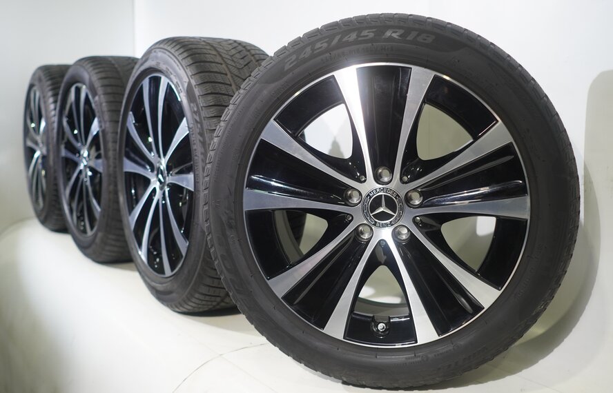 Mercedes Mercedes E Class W213 S213 18 inch rims Pirelli Winter tires Original
