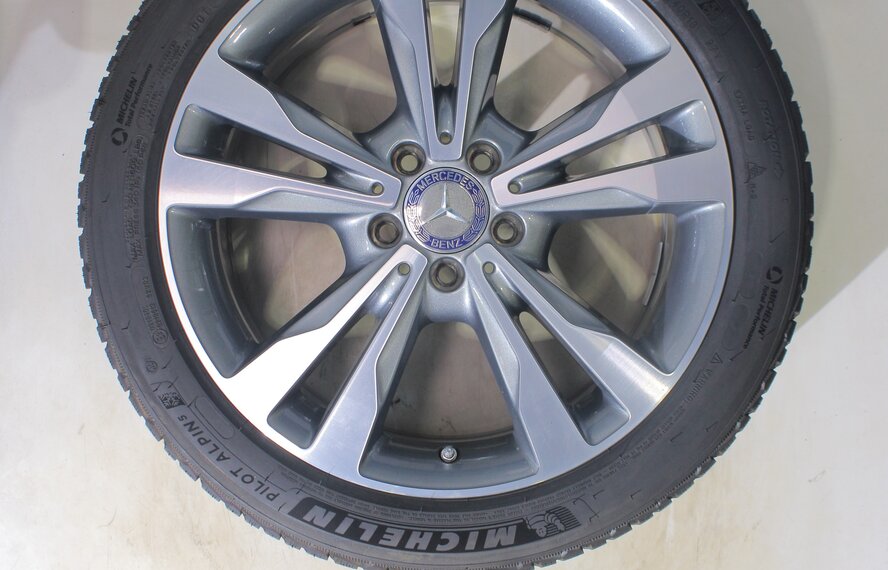 Mercedes Mercedes C-Class W205 S205 C205 18 inch rims Michelin Winter tires New Original