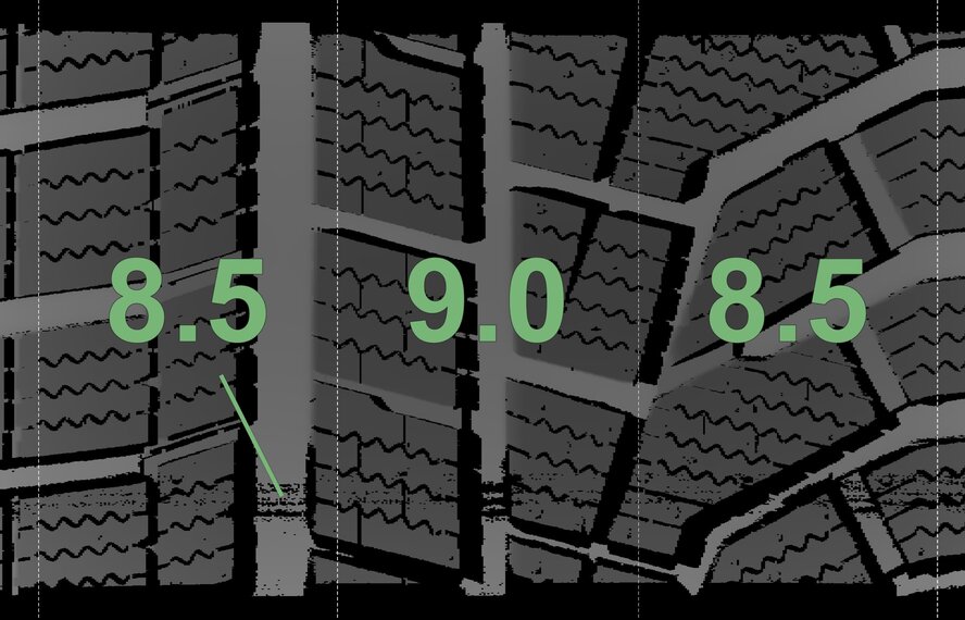 BMW BMW 5 series G30 G31 8 series G14 G15 G16 635 19 inch rims Hankook Winter tires New Original