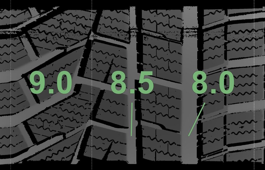 BMW BMW 5 series G30 G31 8 series G14 G15 G16 635 19 inch rims Hankook Winter tires New Original