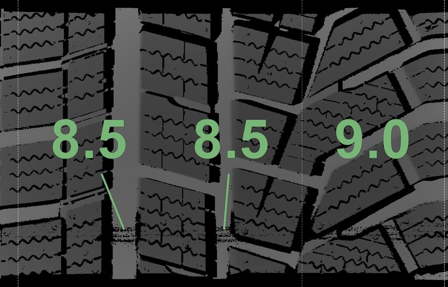 BMW BMW 5 series G30 G31 8 series G14 G15 G16 635 19 inch rims Hankook Winter tires New Original