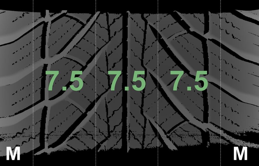 BMW BMW 2 series U06 Active Tourer 840 16 inch rims Goodyear Winter tires Original