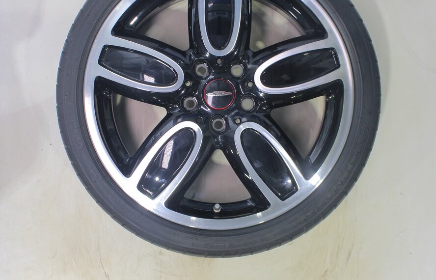 Mini Mini Cooper / S / One / Convertible F55 F56 F57 JCW563 18 inch rims Dunlop Runflat Summer Tires Original