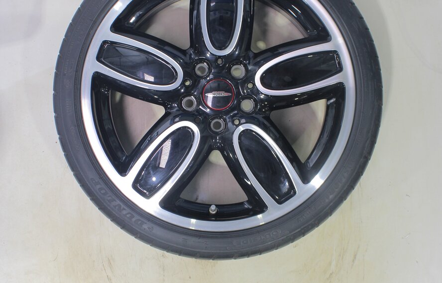 Mini Mini Cooper / S / One / Convertible F55 F56 F57 JCW563 18 inch rims Dunlop Runflat Summer Tires Original