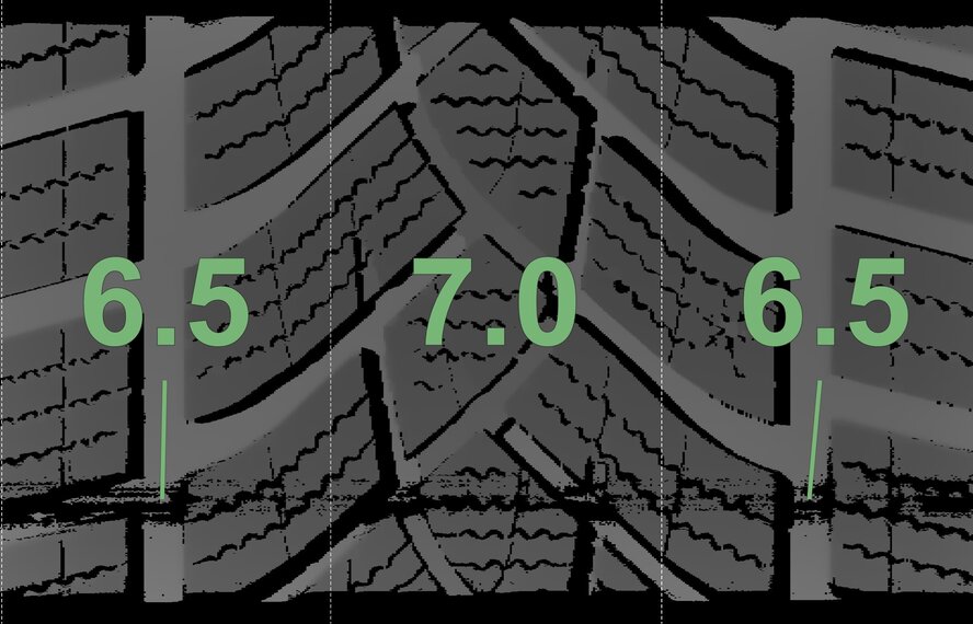 BMW BMW 4 series i4 G26 853 18 inch rims Goodyear Winter tires Original