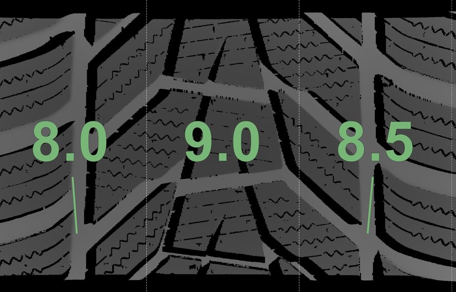 Audi Audi A4 S4 B9 8W 19 inch wheels Hankook Winter tires New Original