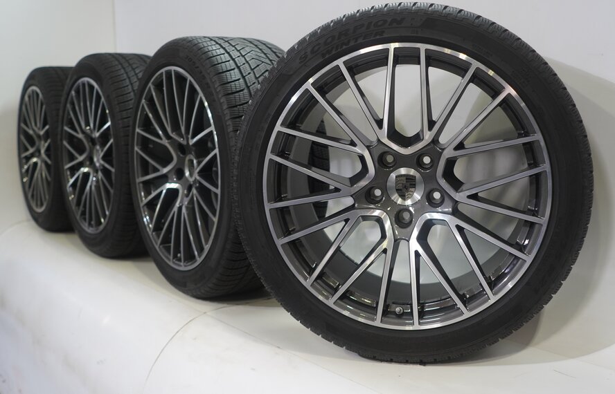 Porsche Porsche Cayenne E3 21 inch wheels Pirelli winter tires Original