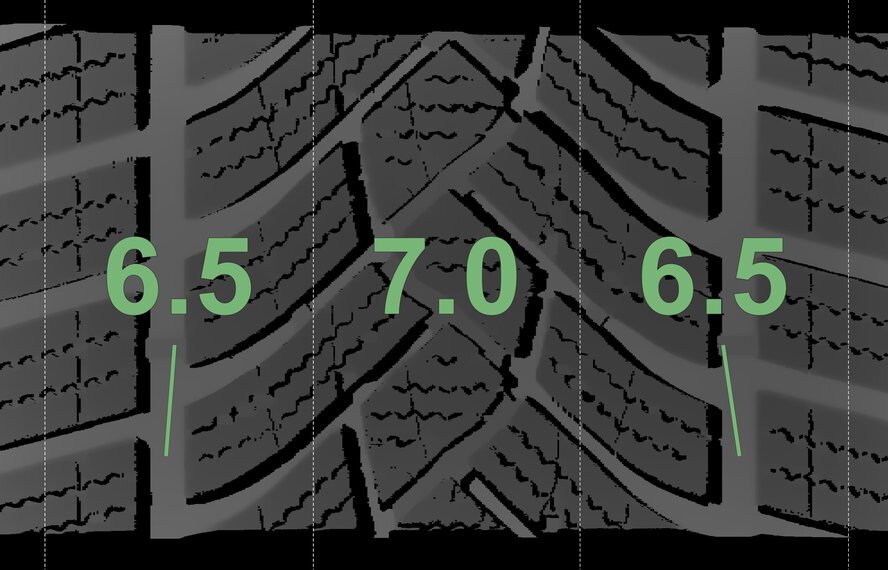 BMW BMW 4 series i4 G26 853 18 inch rims Goodyear Winter tires Original