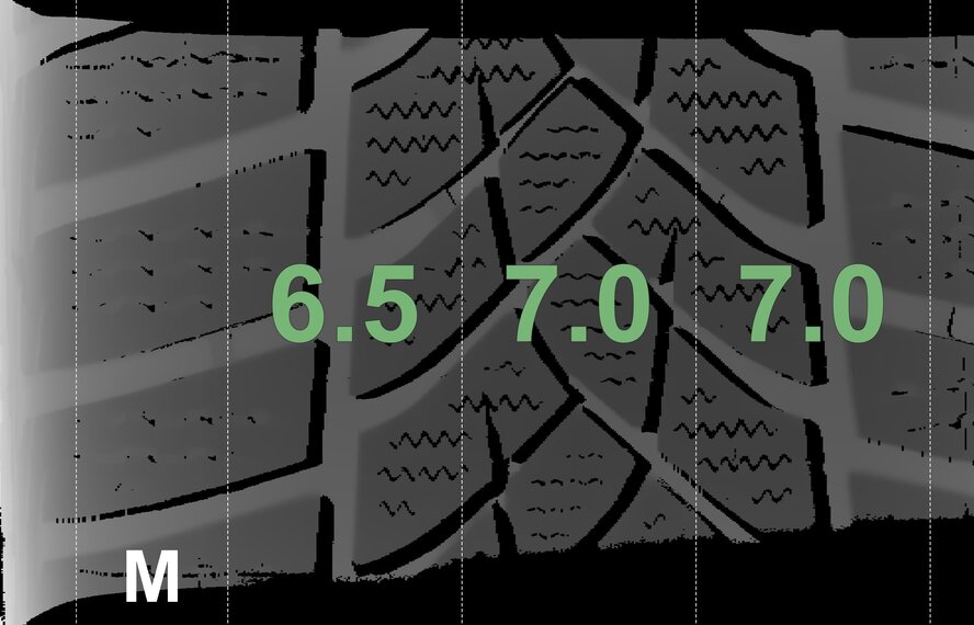 BMW BMW 1 2 series F40 F44 2 series Gran Coupe 711M 18 inch rims Goodyear Winter tires Original