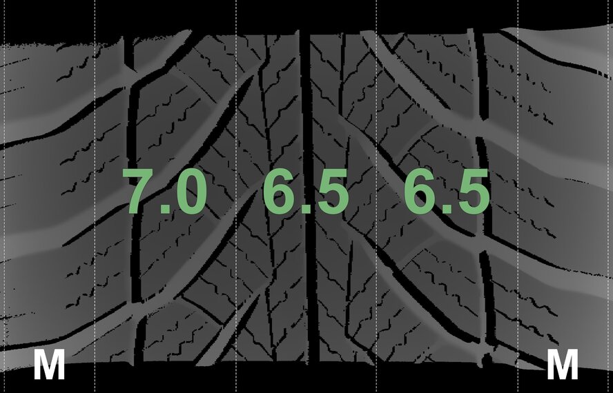 BMW BMW 2 series F45 F46 Active Gran Tourer 473 16 inch rims Goodyear Runflat Winter tires Original