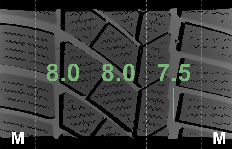 BMW BMW 2 series F45 F46 Active Gran Tourer 385 17 inch rims Continental Runflat Winter tires Original