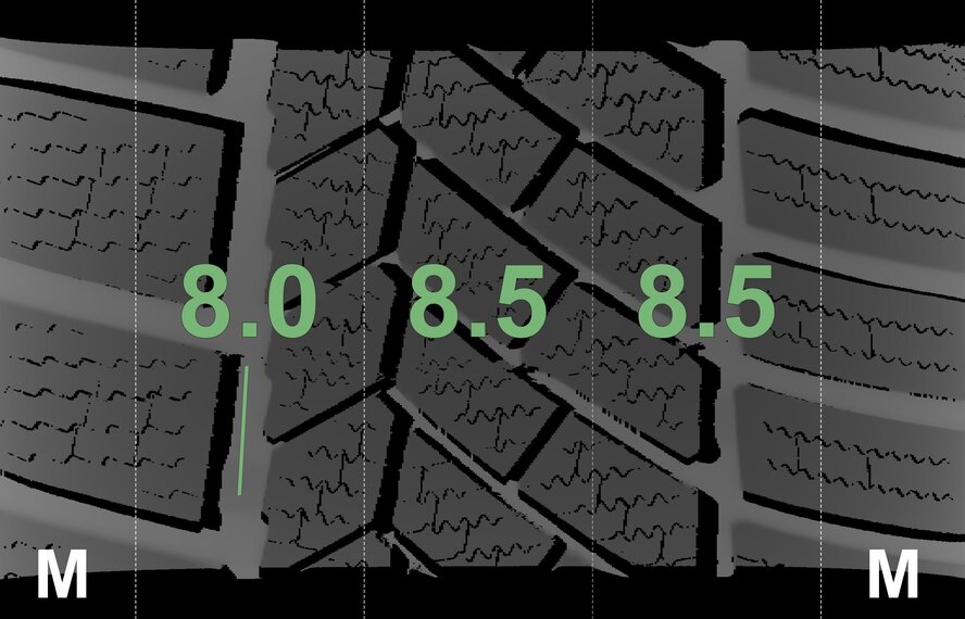 BMW BMW 2 series F45 F46 Active Gran Tourer 385 17 inch rims Continental Runflat Winter tires Original