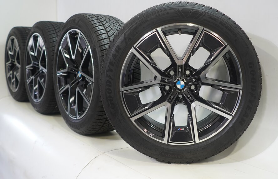 BMW BMW 4 series i4 G26 858M 18 inch rims Goodyear Winter tires Original