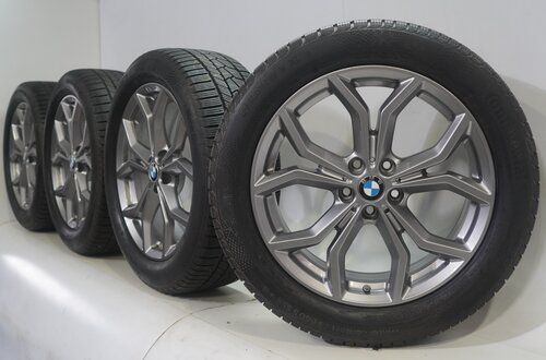 BMW BMW X3 X4 G01 G02 694 19 inch rims Continental Runflat Winter tires Original