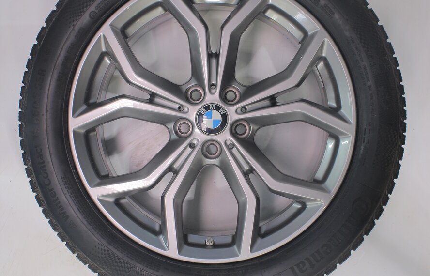 BMW BMW X3 X4 G01 G02 694 19 inch rims Continental Runflat Winter tires Original