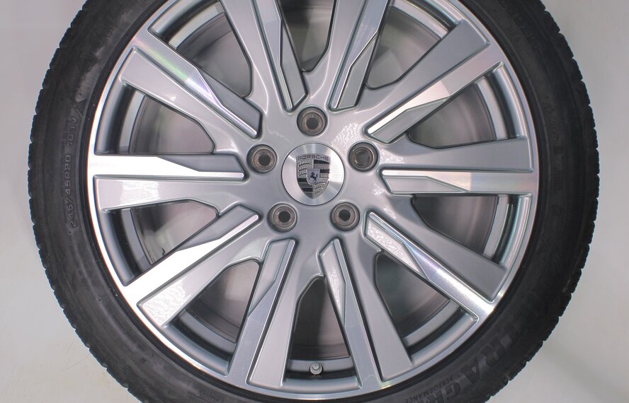 Porsche Porsche Taycan 4S S Turbo 20 inch rims Goodyear Winter tires Original