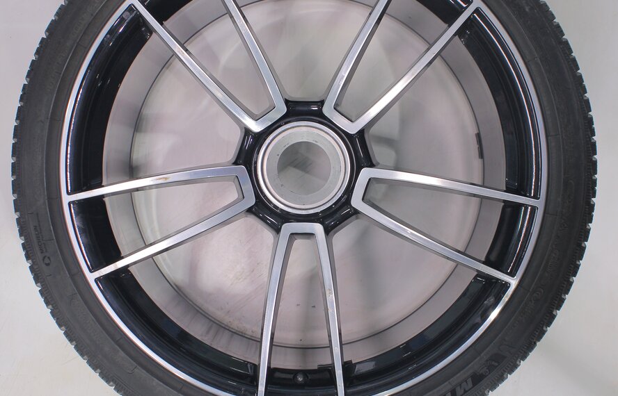 Porsche Porsche 911 992 Turbo S 20 & 21 inch wheels Michelin Winter Tires Original