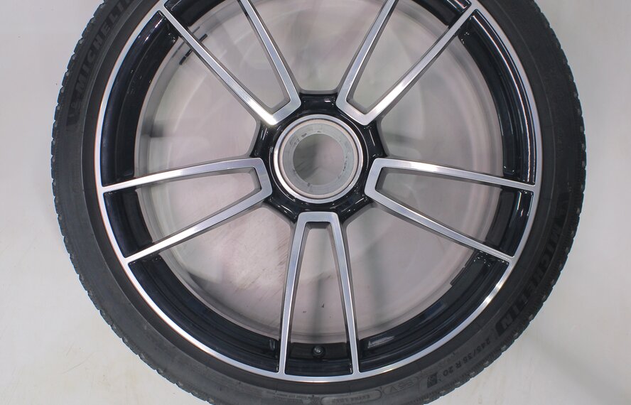 Porsche Porsche 911 992 Turbo S 20 & 21 inch wheels Michelin Winter Tires Original