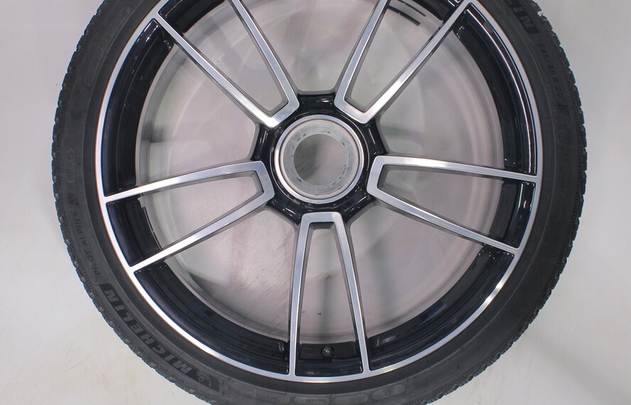 Porsche Porsche 911 992 Turbo S 20 & 21 inch wheels Michelin Winter Tires Original