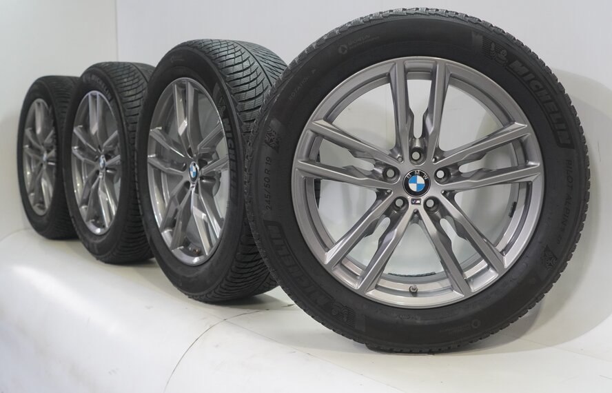 BMW BMW X3 X4 G01 G02 698M 19 inch rims Michelin Runflat Winter tires Original