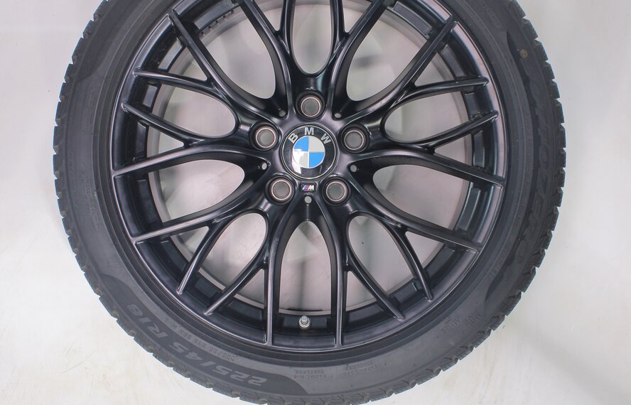 BMW BMW 3 4 series F30 F31 F32 F33 F36 405M 18 inch rims Pirelli Runflat Winter tires Original