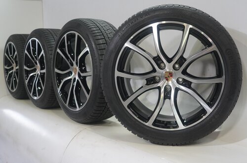 Porsche Porsche Cayenne E3 21 inch rims Continental Winter tires Original