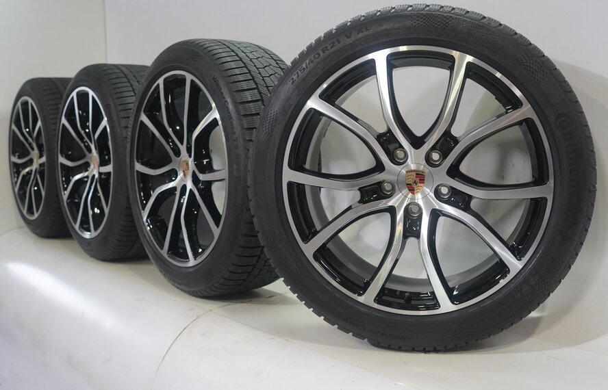 Porsche Porsche Cayenne E3 21 inch rims Continental Winter tires Original