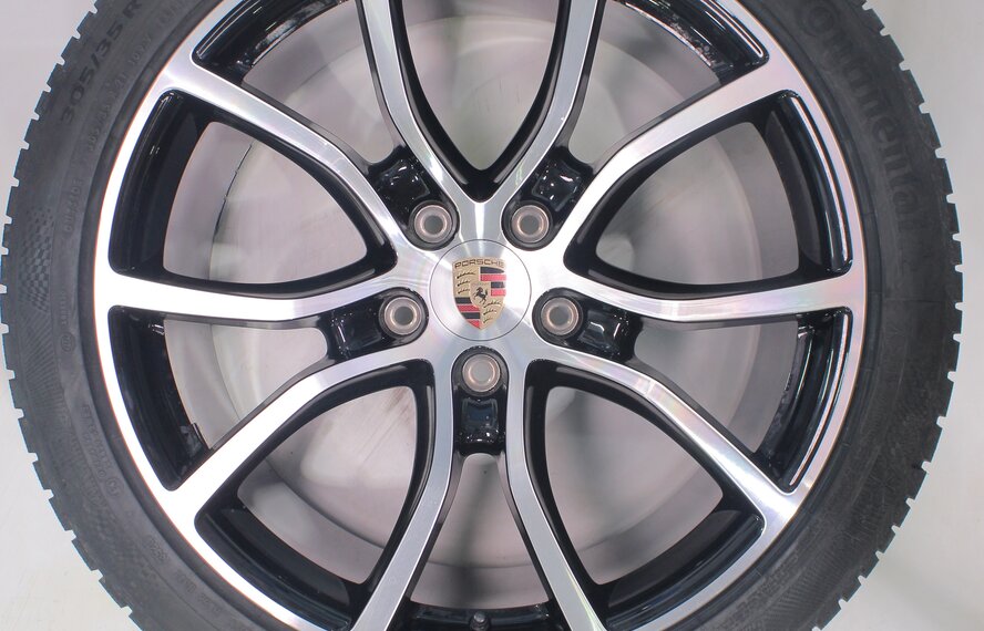Porsche Porsche Cayenne E3 21 inch rims Continental Winter tires Original