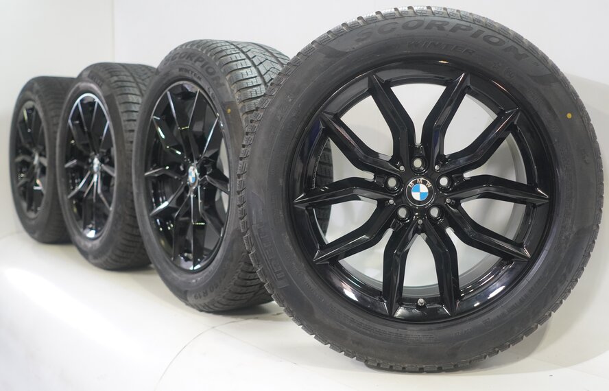 BMW BMW X5 G05 X6 G06 734 19 inch rims Pirelli Runflat Winter tires New Original