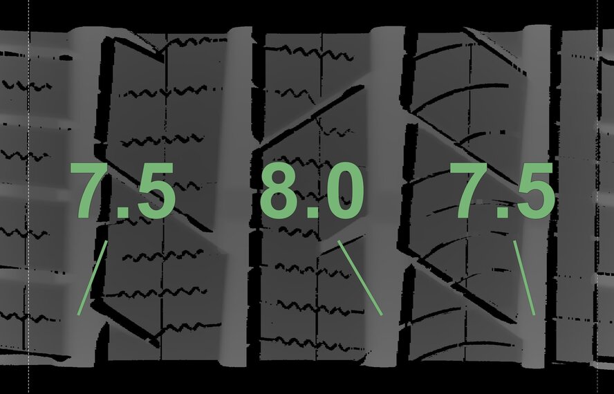 Audi Audi Etron 4KE 21 inch rims Continental Winter tires New Original