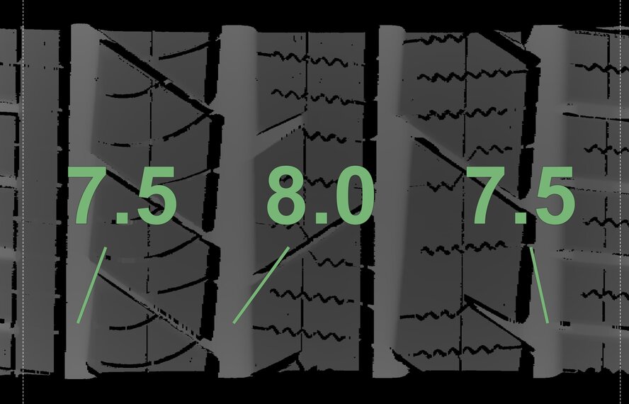 Audi Audi Etron 4KE 21 inch rims Continental Winter tires New Original