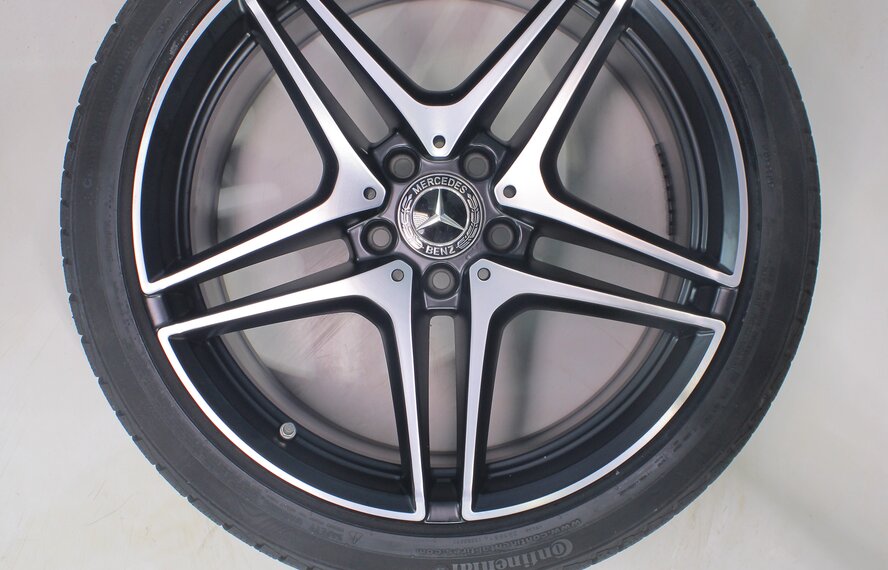 Mercedes Mercedes C63 AMG W205 19 inch rims Continental Winter tires New Original