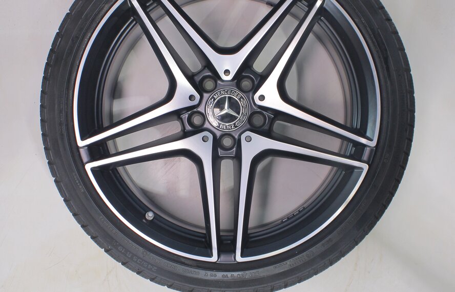Mercedes Mercedes C63 AMG W205 19 inch rims Continental Winter tires New Original