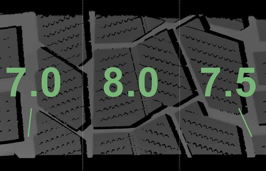 Audi Audi RS6 RS7 22 inch rims Continental Winter tires Original