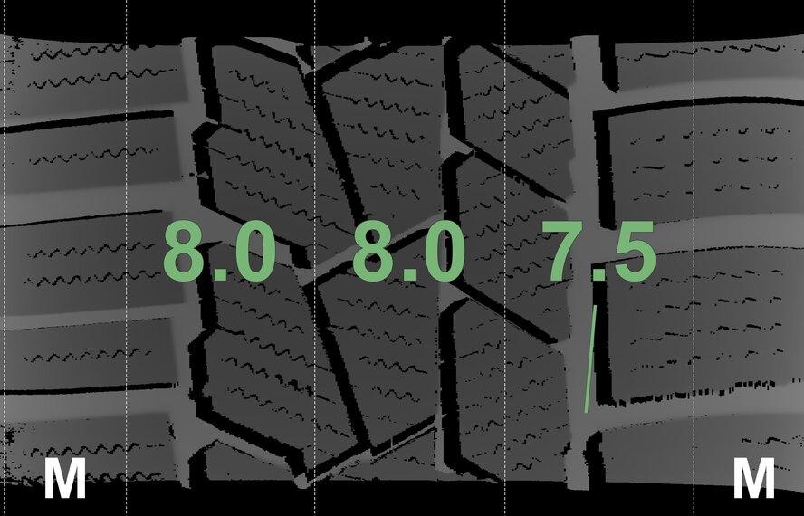 BMW BMW 2 series U06 Active Tourer 833 17 inch rims Continental Winter tires New Original