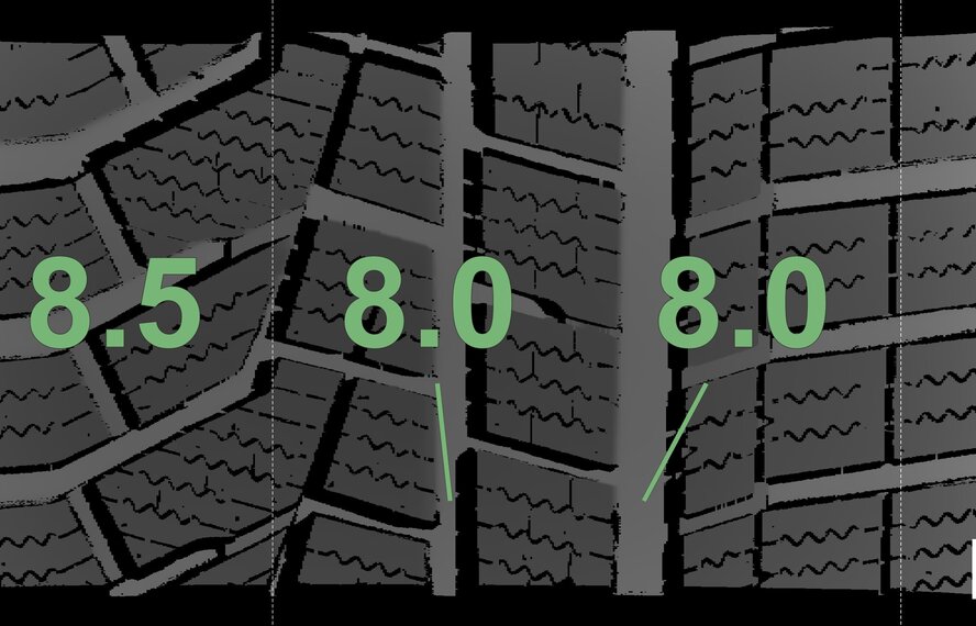 Volkswagen Volkswagen Tiguan II Teramont 19 inch rims Hankook Winter tires New Original