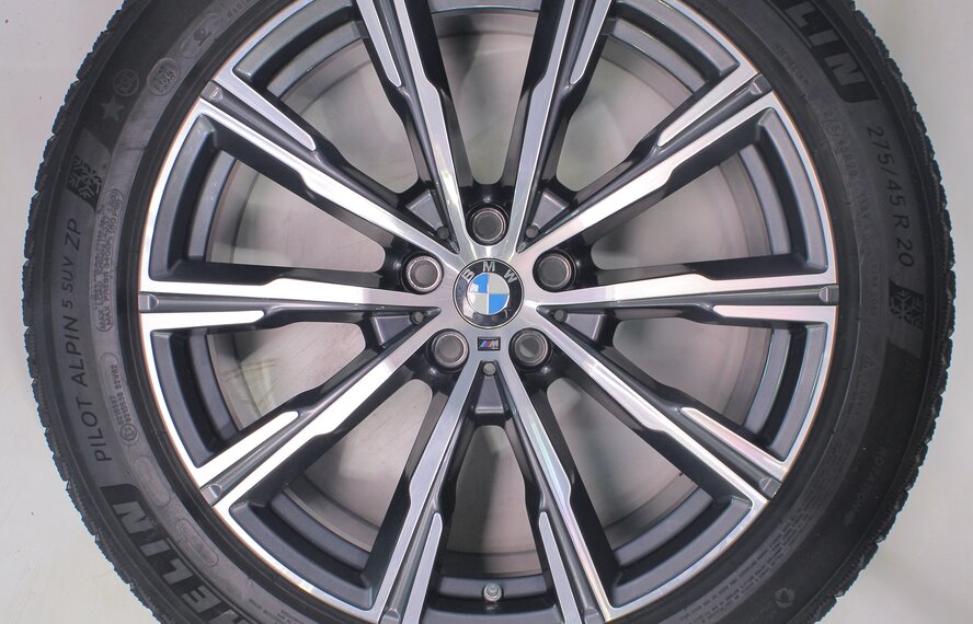 BMW BMW X5 G05 X6 G06 740M 20 inch rims Michelin Runflat Winter tires New Original