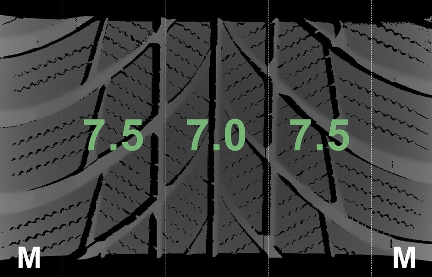 Mini Mini Countryman F60 539 17 inch rims Bridgestone Winter tires Original