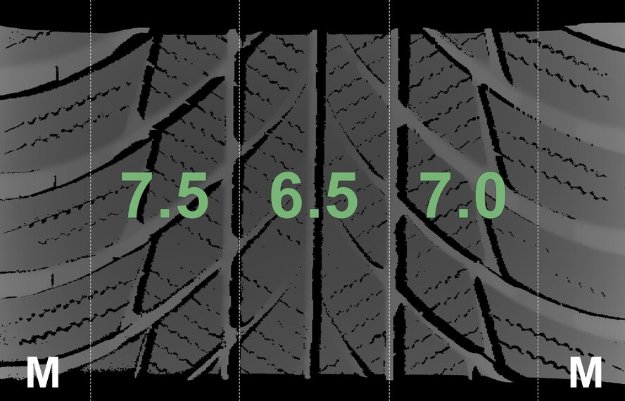 Mini Mini Countryman F60 539 17 inch rims Bridgestone Winter tires Original