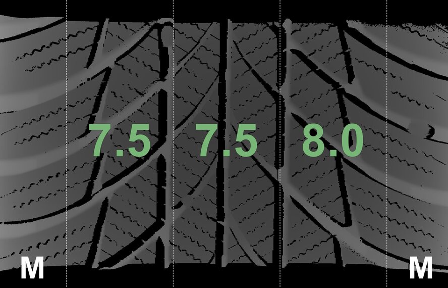 Mini Mini Countryman F60 539 17 inch rims Bridgestone Winter tires Original