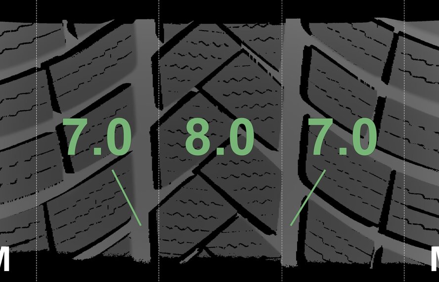 BMW BMW 6 GT G32 7 series G11 G12 647M 19 inch rims Vredestein Winter tires Original