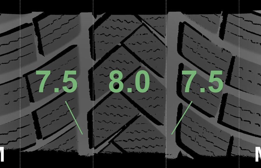 BMW BMW 6 GT G32 7 series G11 G12 647M 19 inch rims Vredestein Winter tires Original