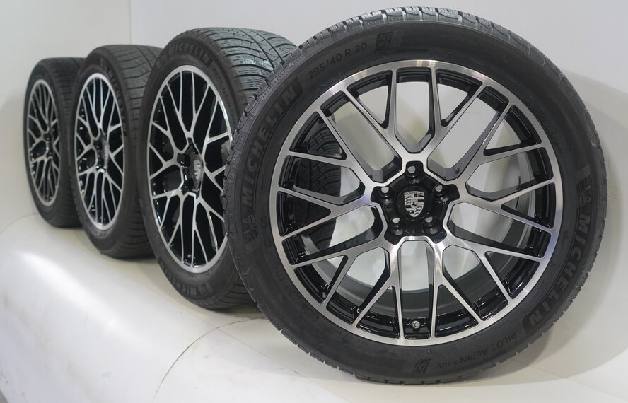 Porsche Porsche Macan II + III 95B 20 inch rims Michelin Winter tires New Original