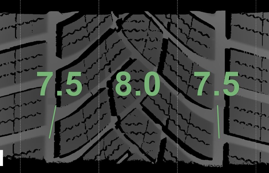 BMW BMW 4 series i4 G26 851 17 inch rims Goodyear Winter tires Original