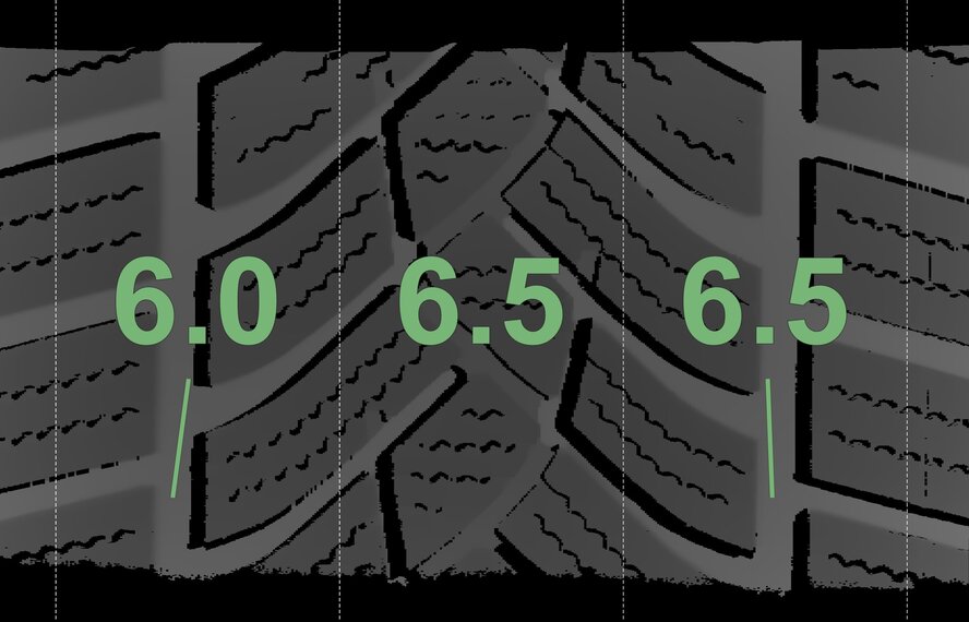 BMW BMW 4 series i4 G26 851 17 inch rims Goodyear Winter tires Original