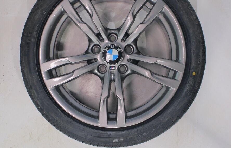 BMW BMW 3 4 series F30 F31 F32 F33 F36 441M 18 inch rims Pirelli Runflat Summer Tires New Original