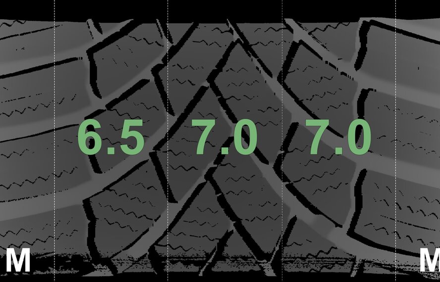 BMW BMW 1er F70 971 17 inch rims Bridgestone Winter tires Original