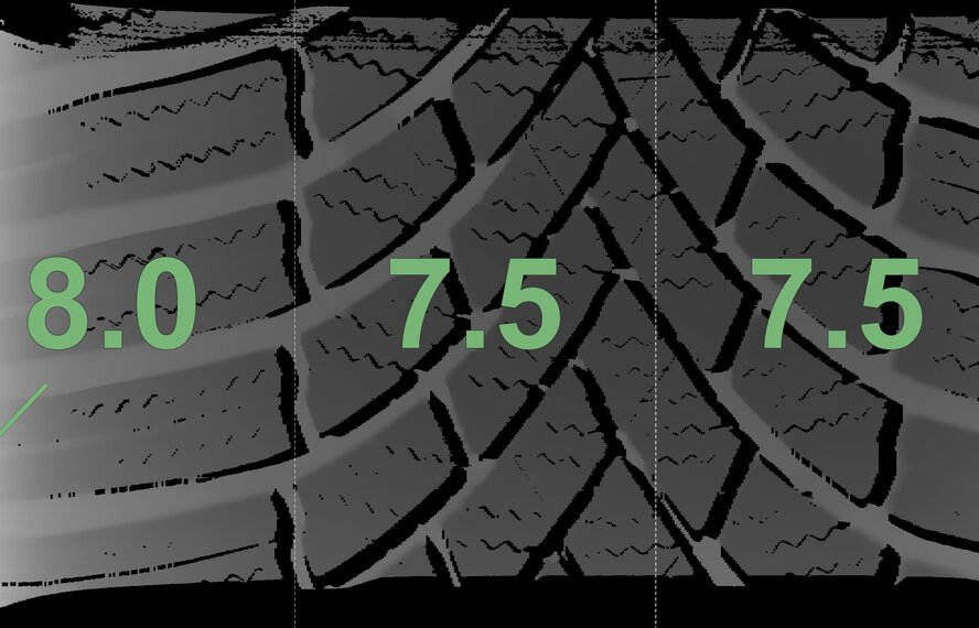 BMW BMW 1er F70 971 17 inch rims Bridgestone Winter tires Original